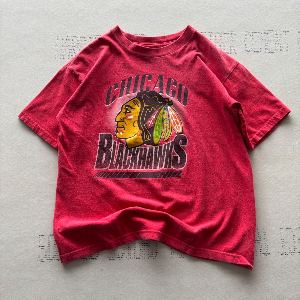 Y2K Chicago Blackhawks Baby top